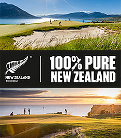 New Zealand in three-year drive to boost international golf visitors